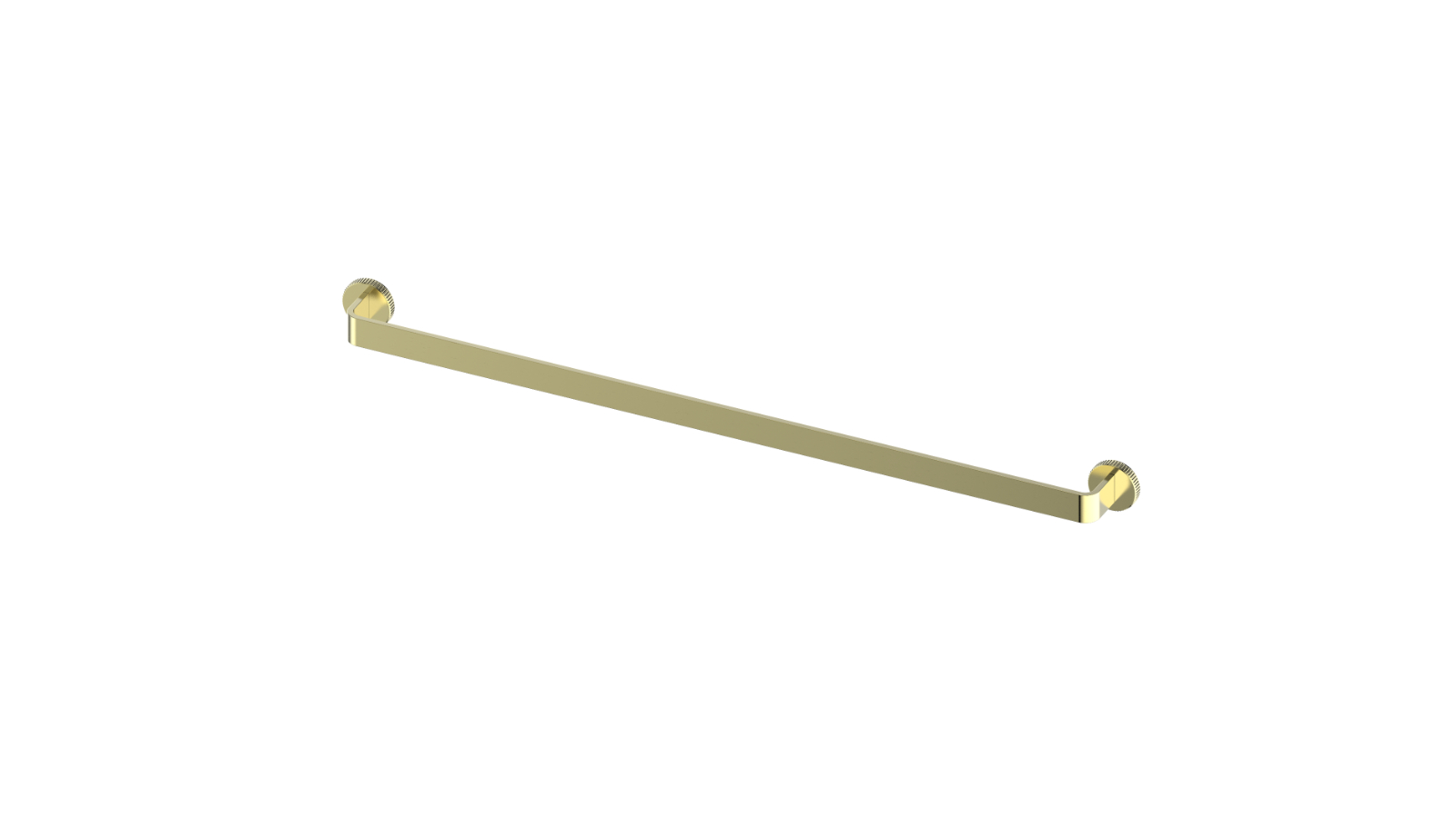 Greens Venza Towel Rail - Brushed Brass