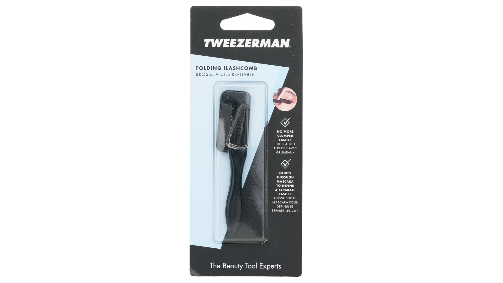 Tweezerman Folding Ilashcomb