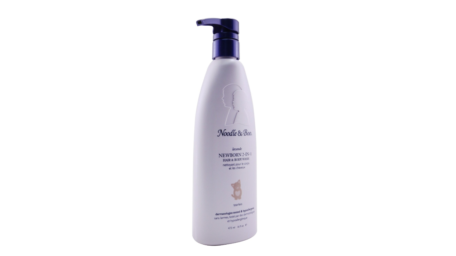 Noodle Boo Newborn 2-in-1 Hair Body Wash Lavender -473ml