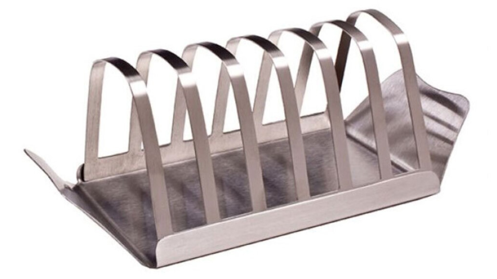 Appetito Stainless Steel Toast Rack with Tray | Harvey Norman