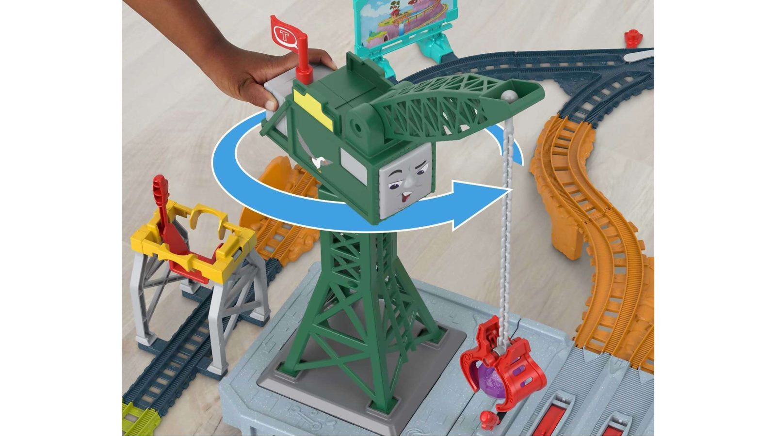 Thomas & Friends - - Thomas & Friends Trains & Cranes Super Tower Track Set