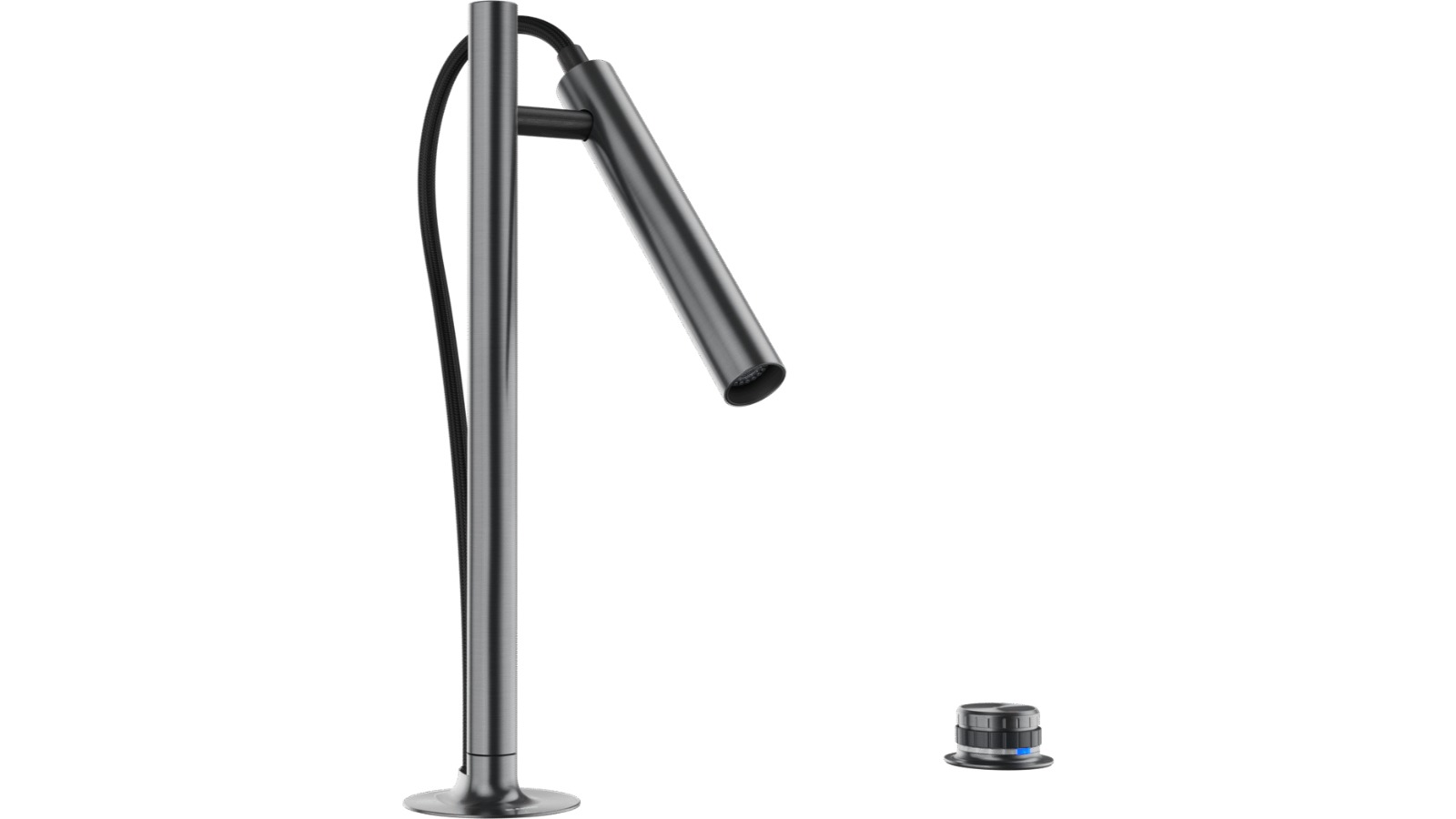 Blanco Luneoo-S Cold Water Filtration System - Satin Dark Steel