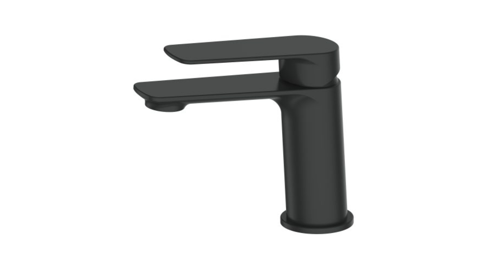 Greens Novi Basin Mixer - Matte Black