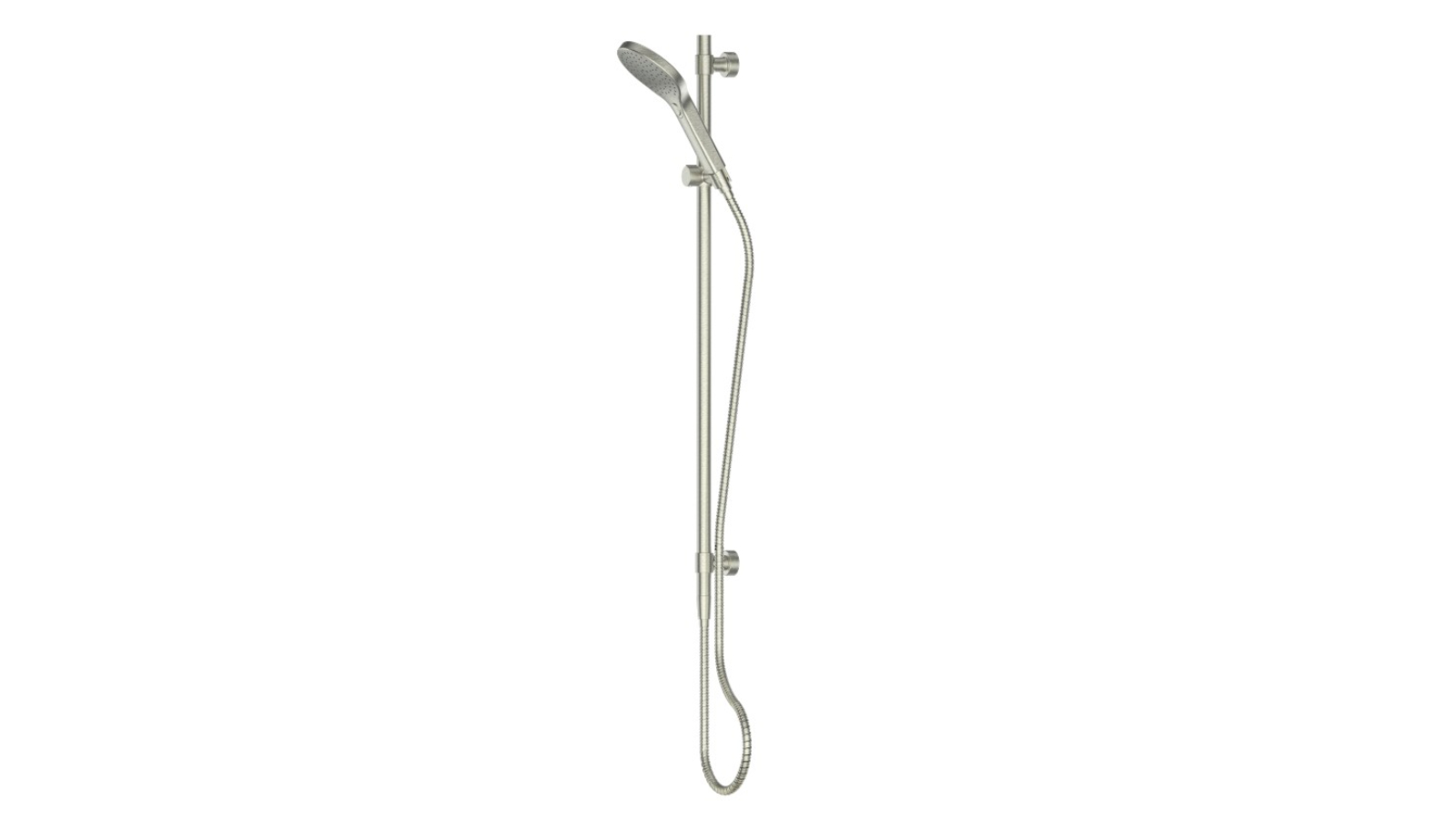 Greens Lavish BubbleJet Rail Shower - Brushed Nickel