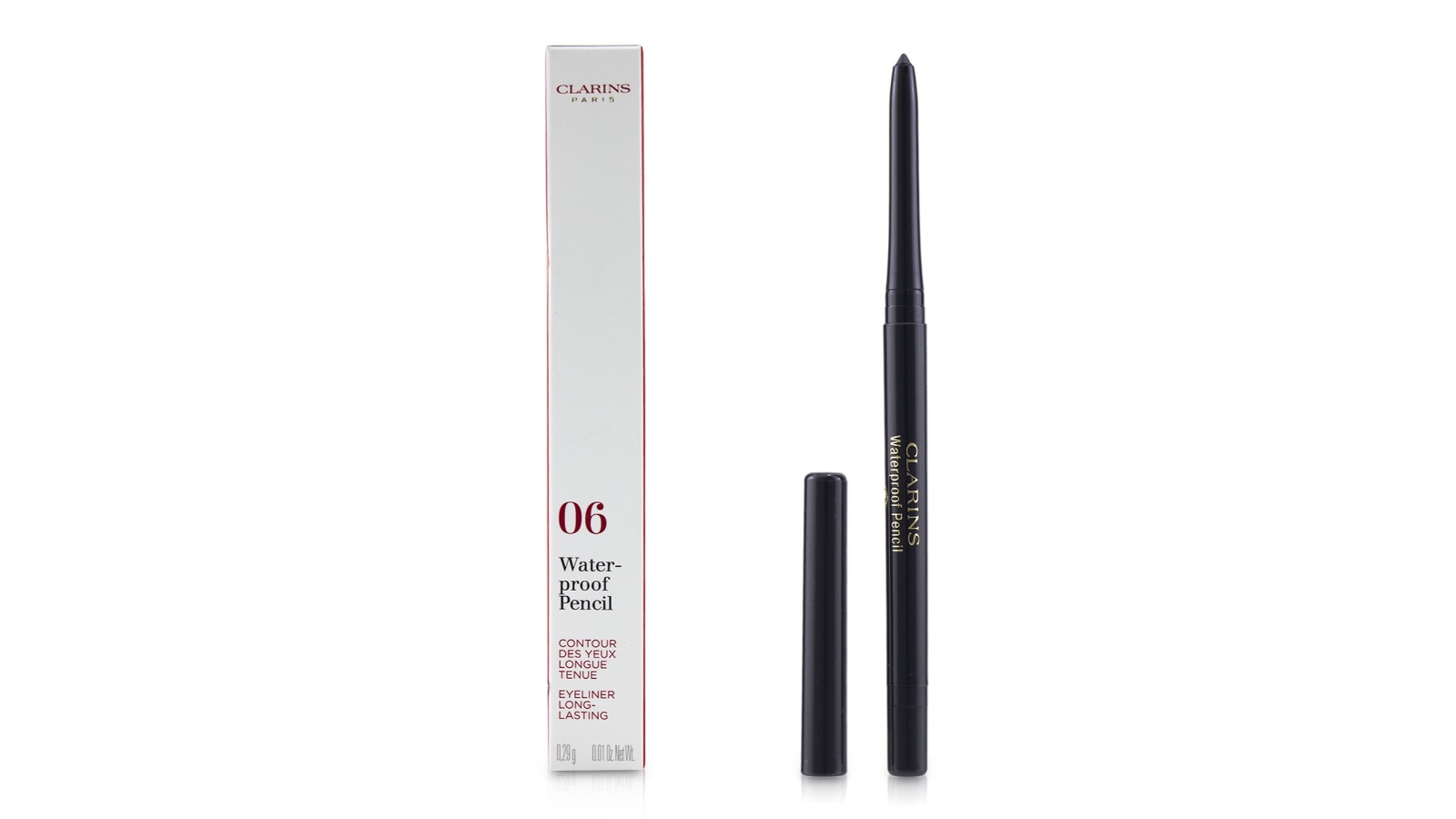 Clarins Waterproof Pencil - # 06 Smoked Wood -0.29g/0.01oz