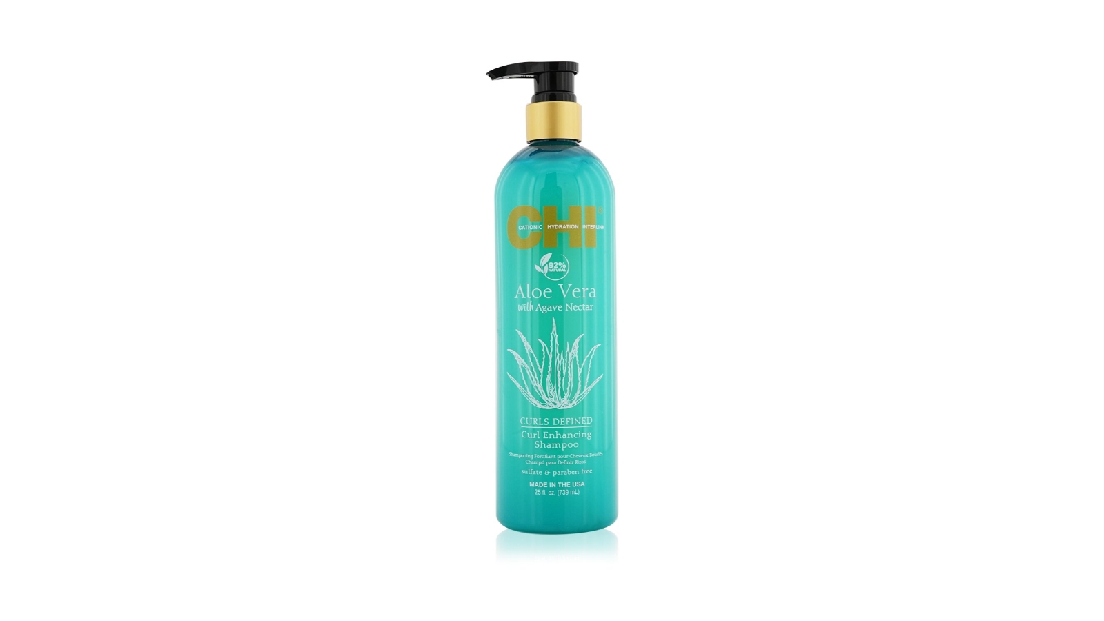 CHI Aloe Vera with Agave Nectar Curls Defined Curl Enhancing Shampoo - 739ml/25oz