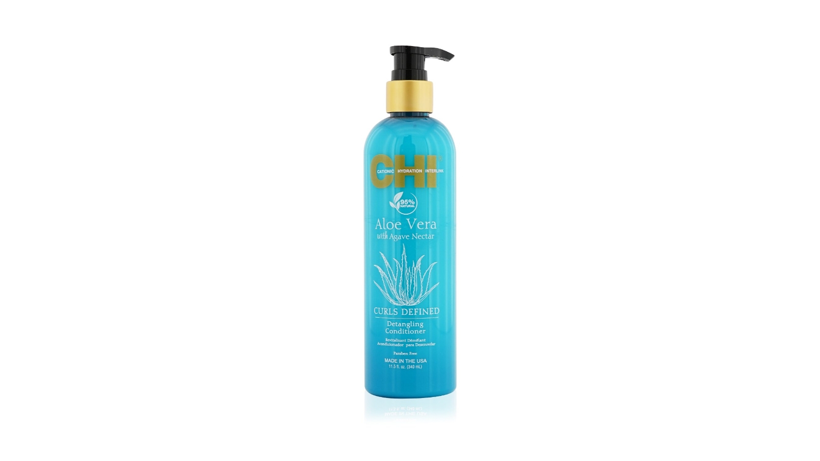 CHI Aloe Vera with Agave Nectar Curls Defined Detangling Conditioner  -340ml/11.5oz | Harvey Norman