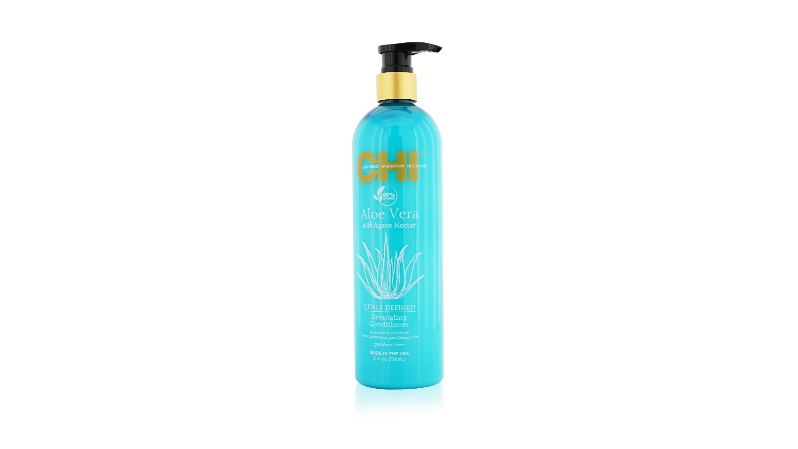 CHI Aloe Vera with Agave Nectar Curls Defined Detangling Conditioner  - 739ml/25oz