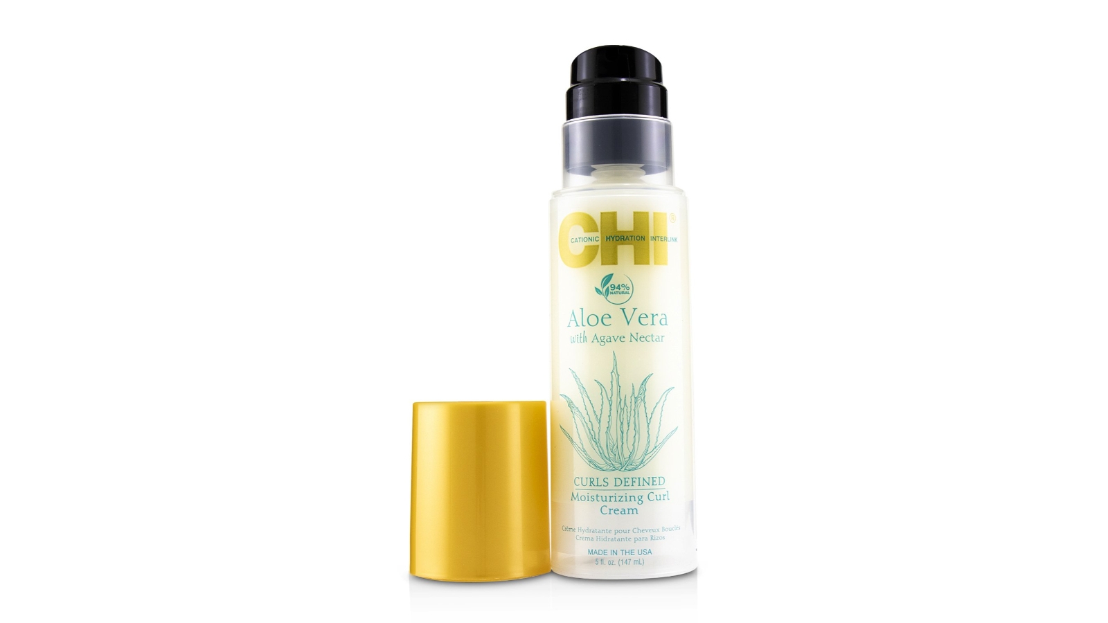 CHI Aloe Vera with Agave Nectar Curls Defined Moisturizing Curl Cream -147ml/5oz