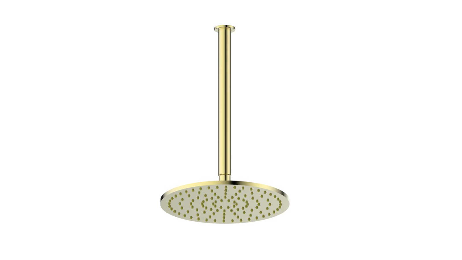 Greens Lavish Brass Ceiling Shower - Brushed Brass