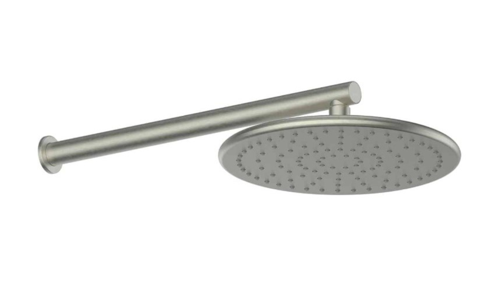 Greens Lavish Brass Wall Shower - Brushed Nickel