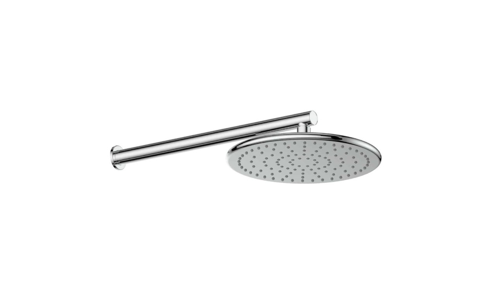 Greens Lavish Brass Wall Shower - Chrome