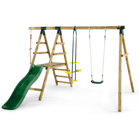 Plum Meerkat Swing Set