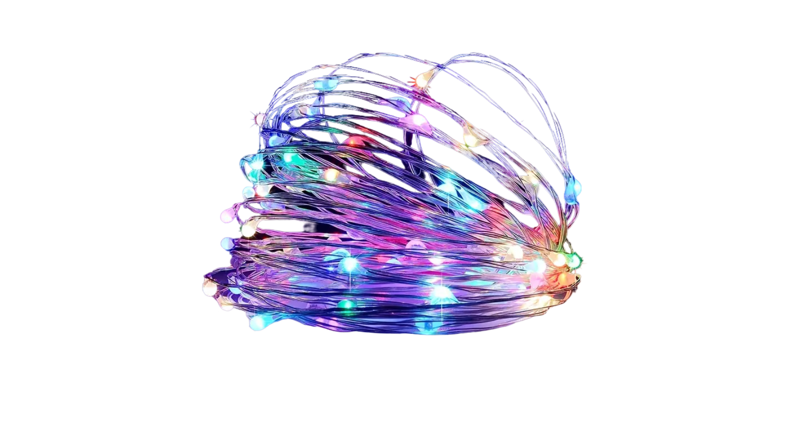 NNETM Solar-Powered Sparkle Copper Wire Christmas String Light