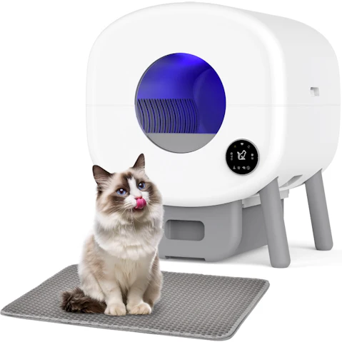 Advwin Large Capacity Automatic Self Cleaning Cat Litter Box