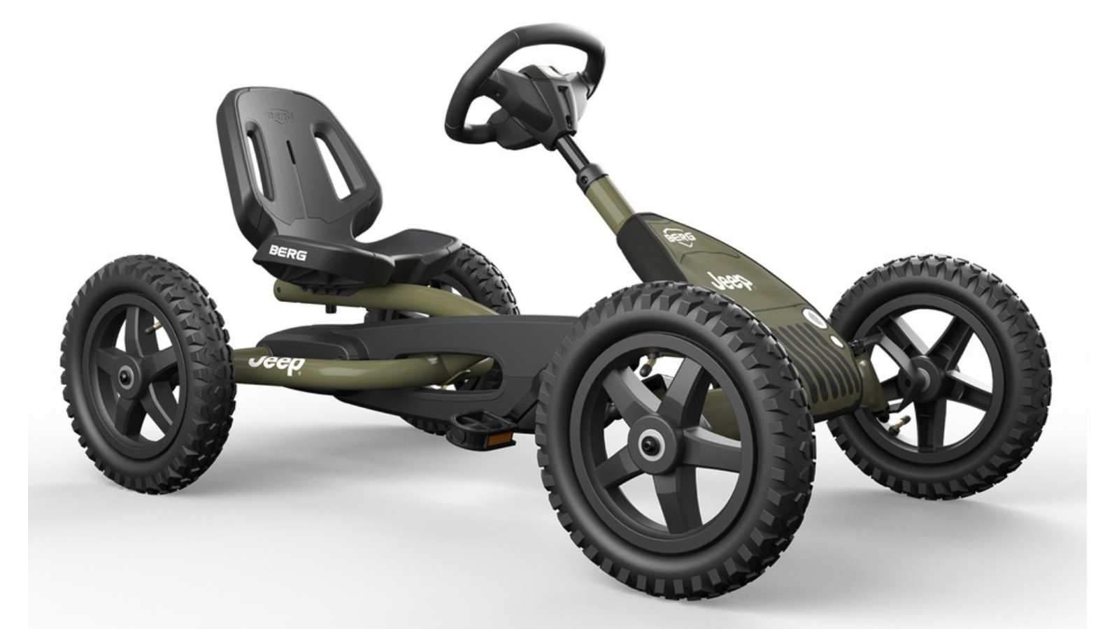 Berg Green Jeep Junior Go Kart 3 - 8y