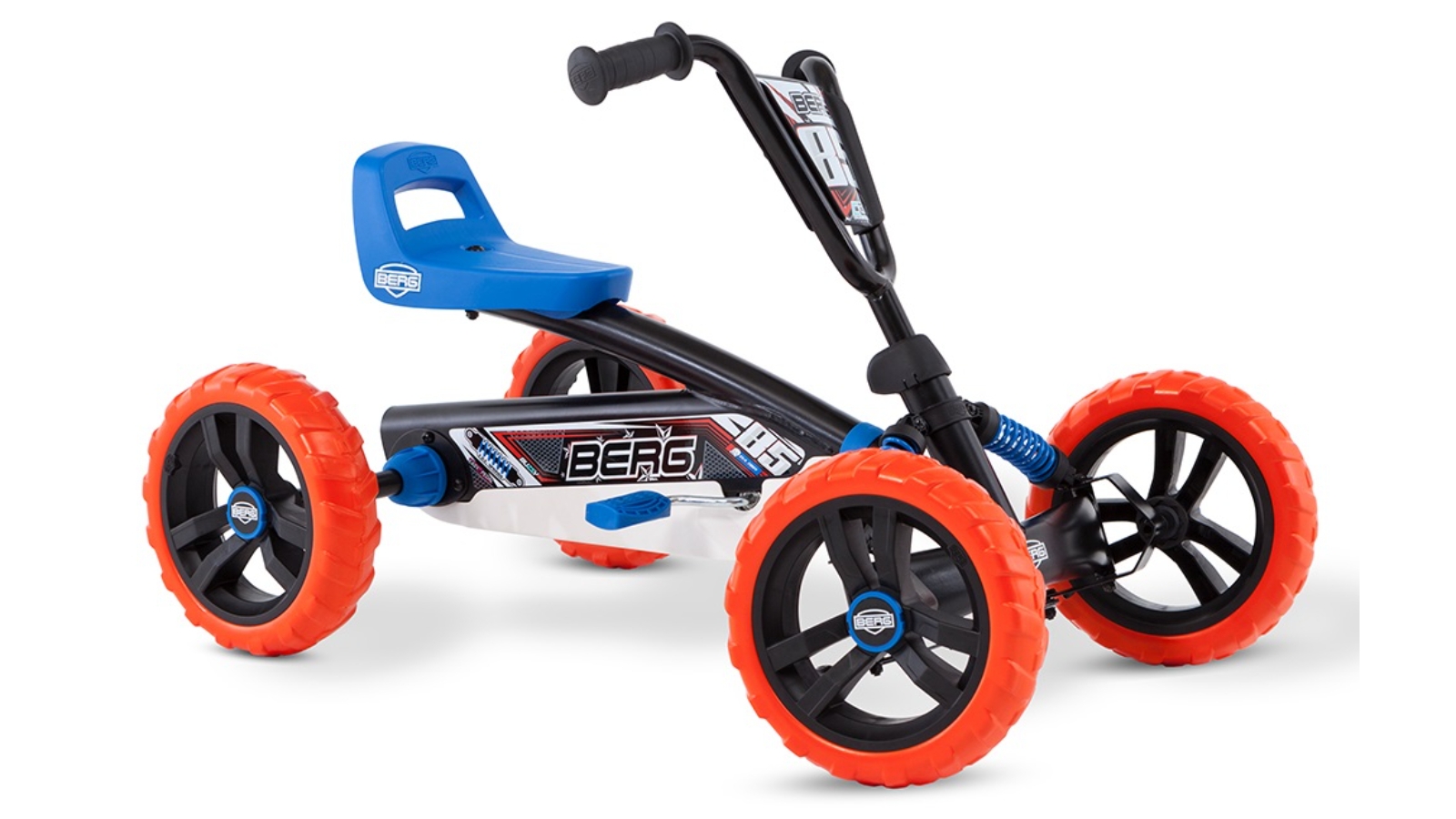 Berg Orange/Blue Buzzy Nitro Go Kart 2 - 5y