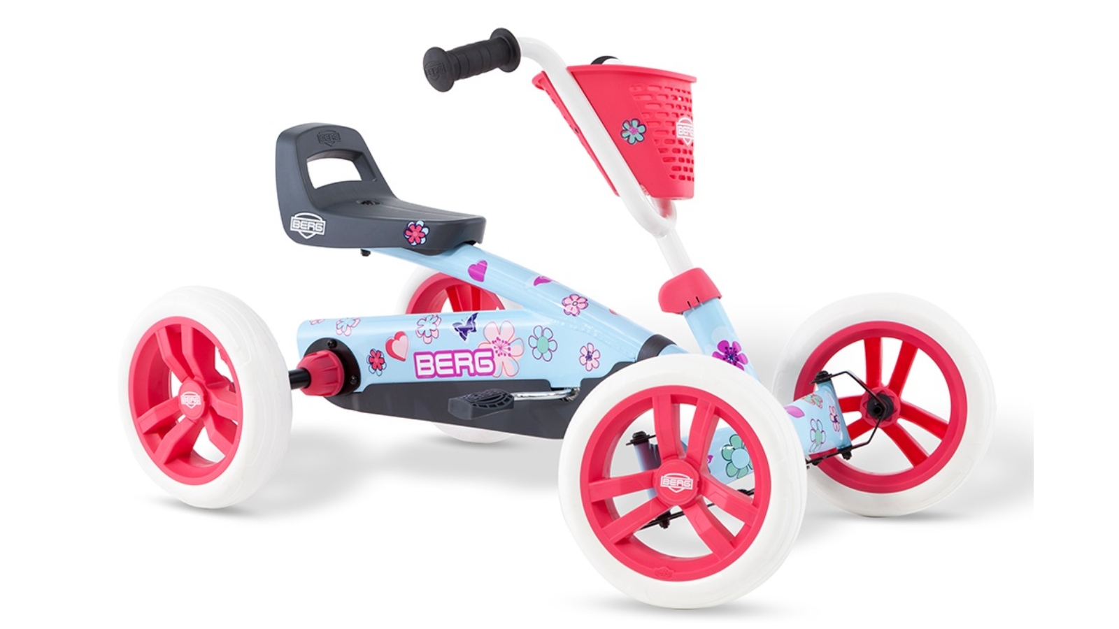 Berg Pink Buzzy Bloom Go Kart 2 - 5y