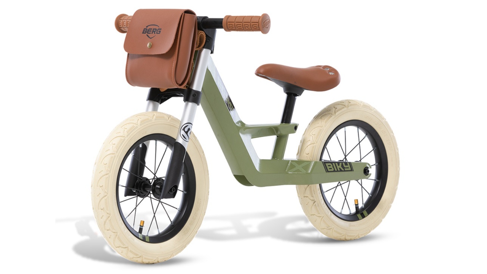 Berg Green Biky Retro Balance Bike 2-5y