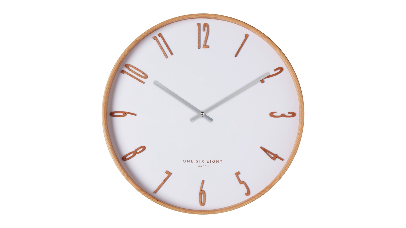 One Six Eight London Mason Silent Wall Clock