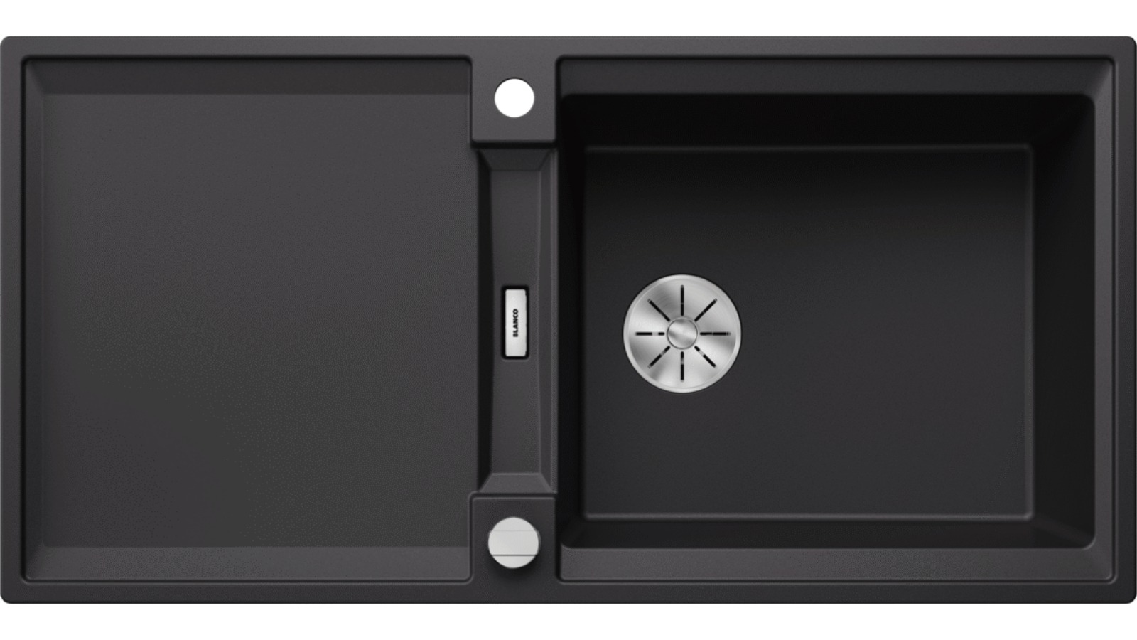 Blanco Adira 6S X-Large Reversible Single Bowl Sink - Black