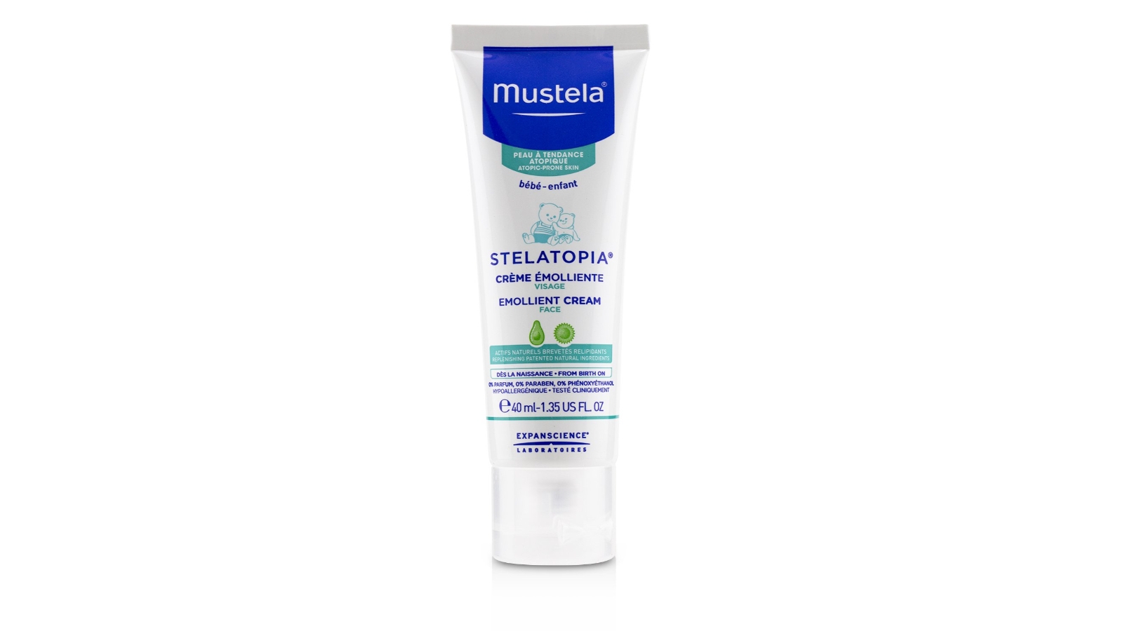 Anti Redness Mustela Stelatopia Emollient Face Cream 40 Ml Mustela
