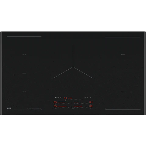 AEG 90cm 5 Zone 6000 Series Induction Cooktop - Matte Black