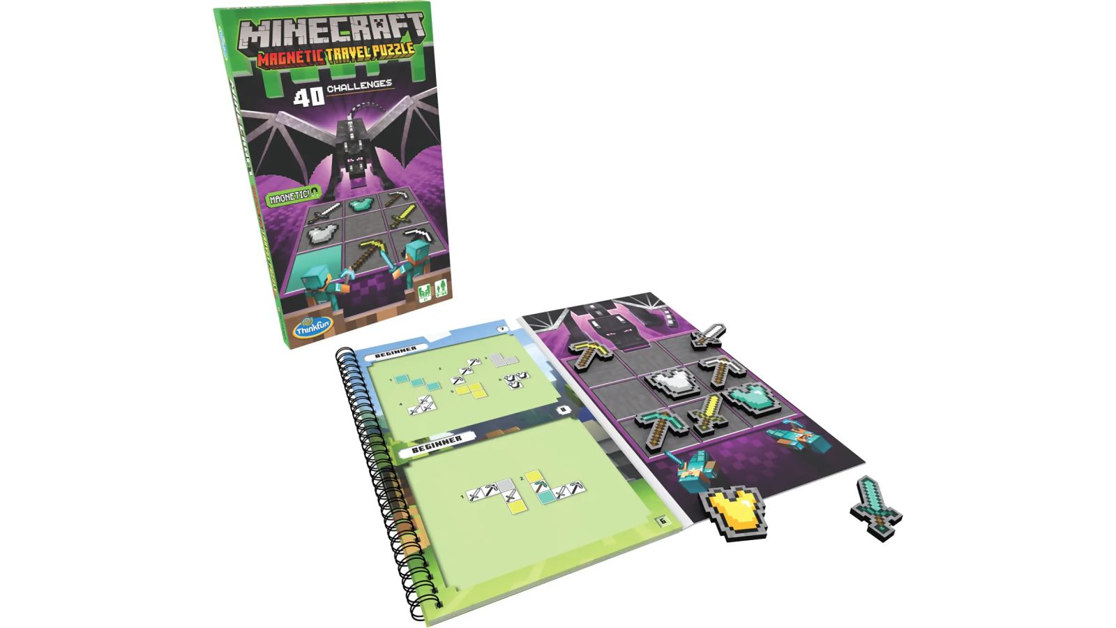 Thinkfun Minecraft Magnetic Travel Puzzles