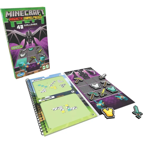 Thinkfun Minecraft Magnetic Travel Puzzles