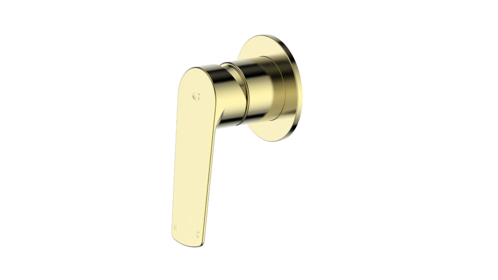 Greens Novi Shower Mixer Trim Set - Brushed Brass