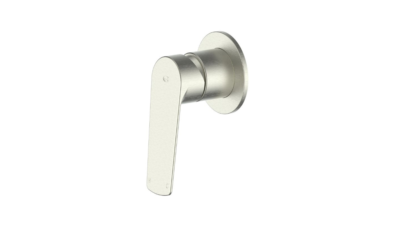 Greens Novi Shower Mixer Trim Set - Brushed Nickel