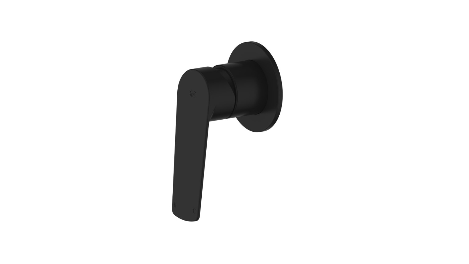 Greens Novi Shower Mixer Trim Set - Matte Black