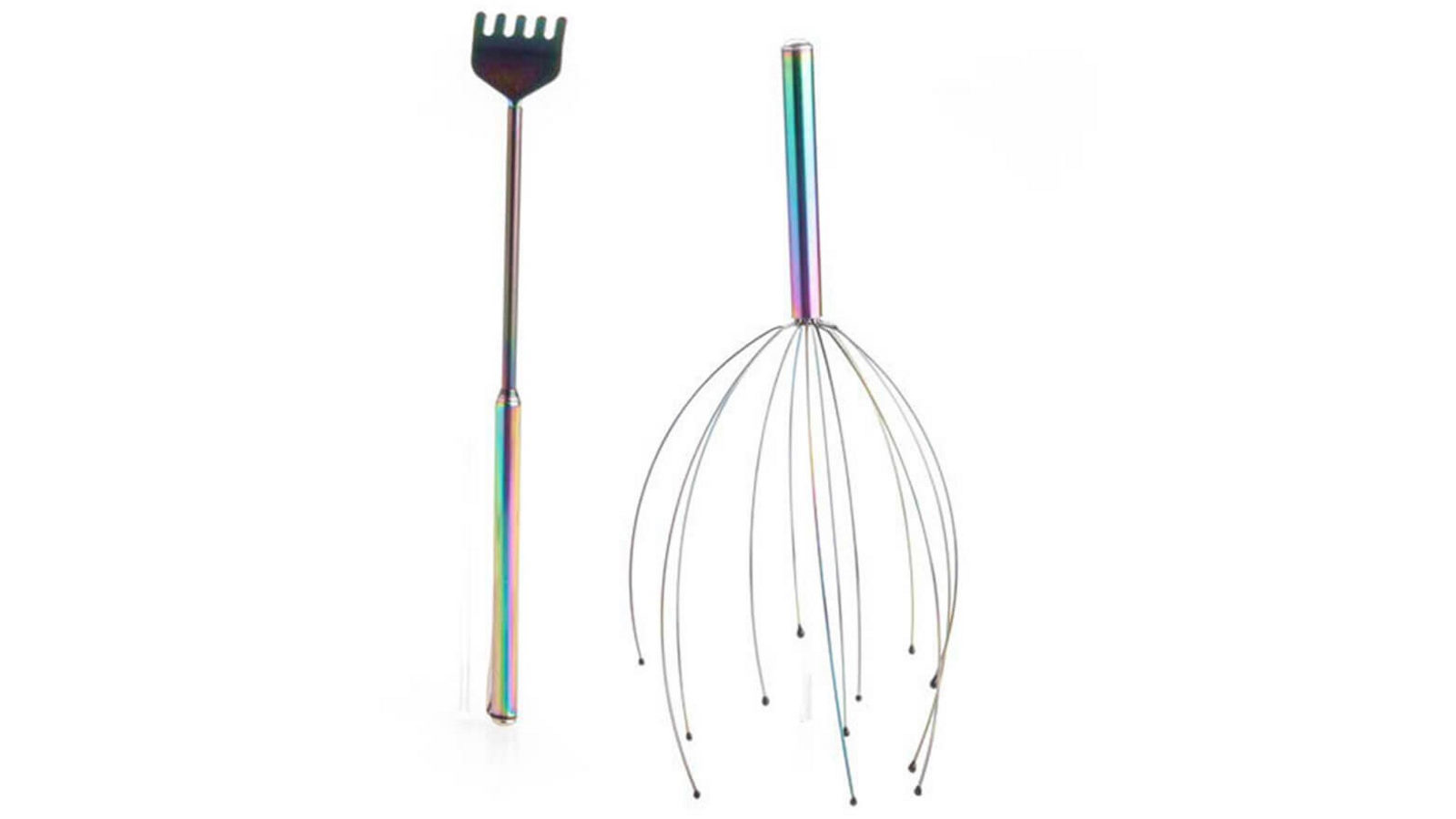LatestBuy Luxury Calming Set - Head Tickler & Extendable Scratcher