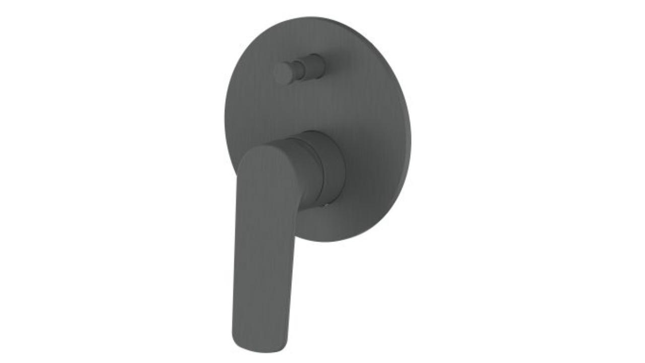 Greens Novi Shower Mixer with Diverter - Gunmetal