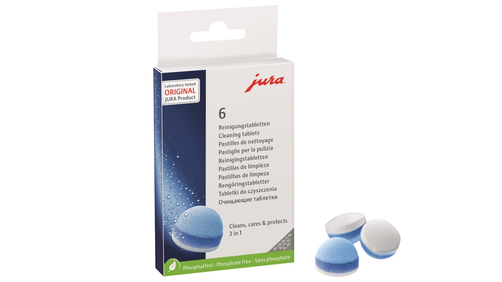 Jura 3 Phase 6 Pack Cleaning Tablets Harvey Norman