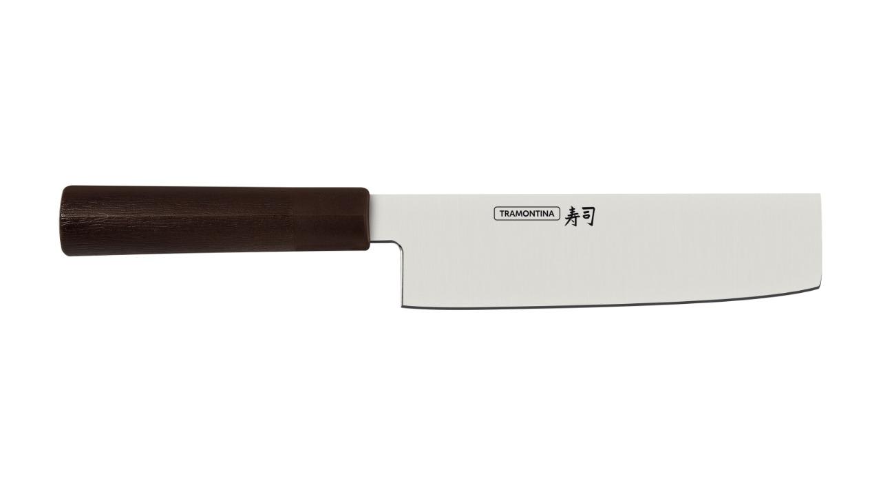 Tramontina 7inch Nakiri Sushi Knife - Silver