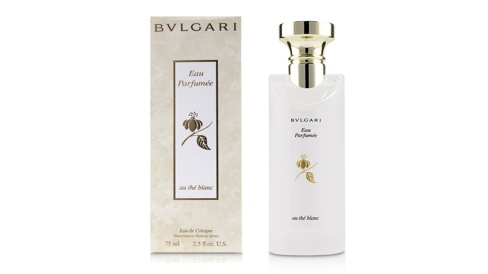 Bvlgari Eau Parfumee Au The Blanc Eau De Cologne Spray 75ml 2.5oz Harvey Norman