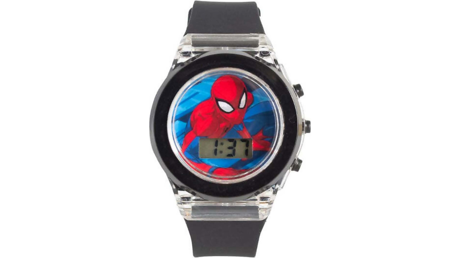 You Monkey Digital LCD Light-Up Spiderman Watch