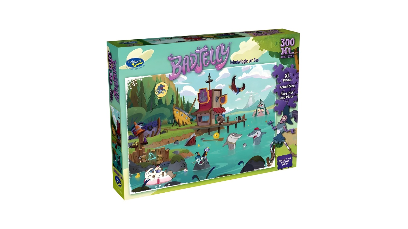 Holdson 300 Piece Badjelly Mudwiggle Puzzle - X-Large