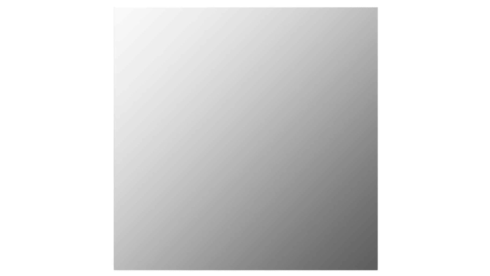 vidaXL Square Glass Wall Mirror - 60 x 60cm
