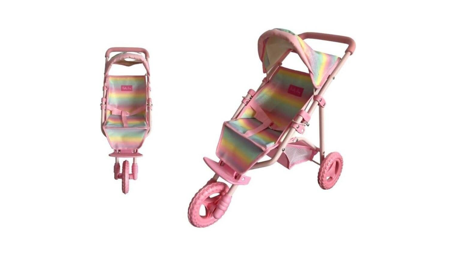 Sally Fay Rainbow Jogger Doll Pram