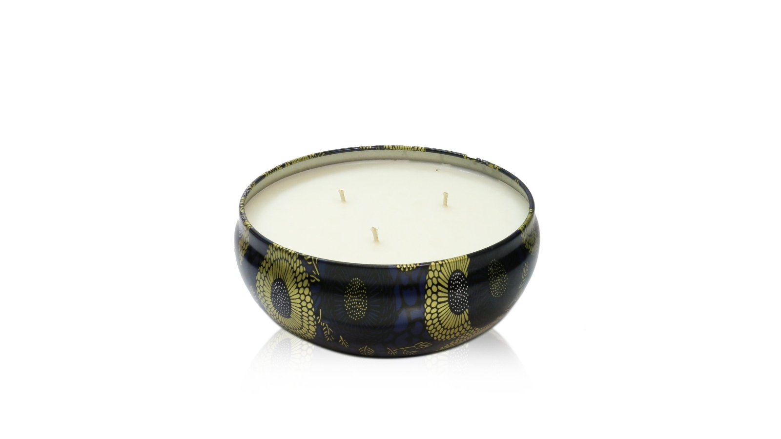 Voluspa 3 Wick Decorative Tin Candle - Moso Bamboo  - 340g/12oz