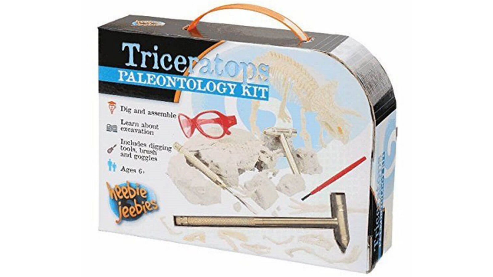 Heebie Jeebies Triceratops Paleontology Kit