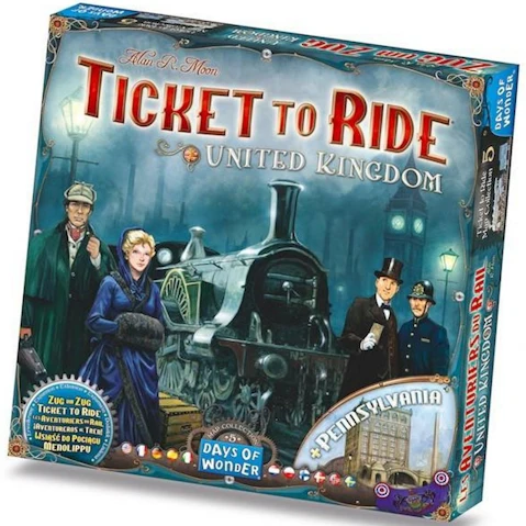 Ticket to Ride United Kingdom Expansion