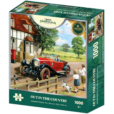 Holdson 1000 Piece Jigsaw Puzzle Nostalgia Collection Out in The Country
