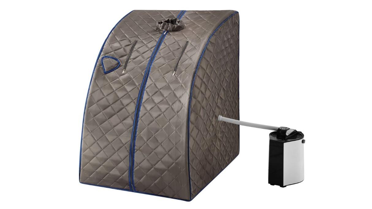 Maxkon Portable Sauna Spa Kit with Steam Pot/Chair and Remote Control