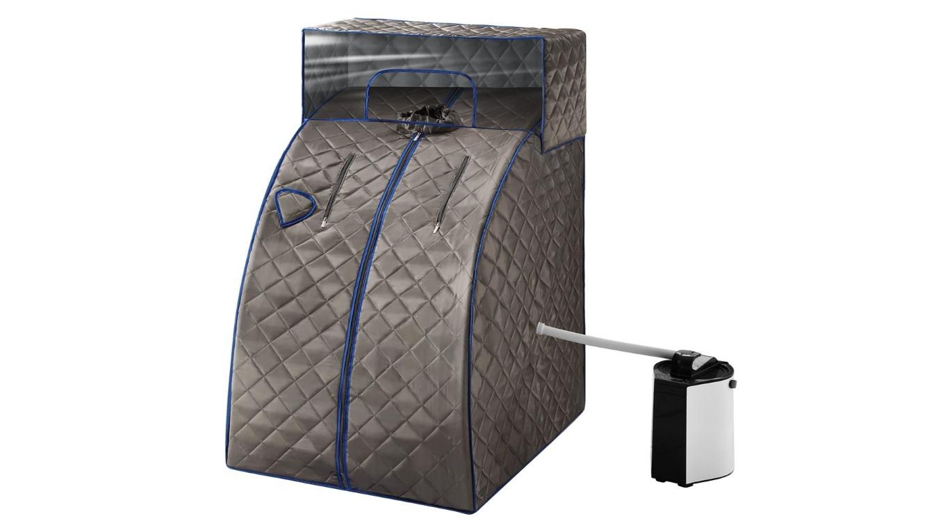 Maxkon Portable Sauna Spa Set with Steam Pot/Chair and Remote Control