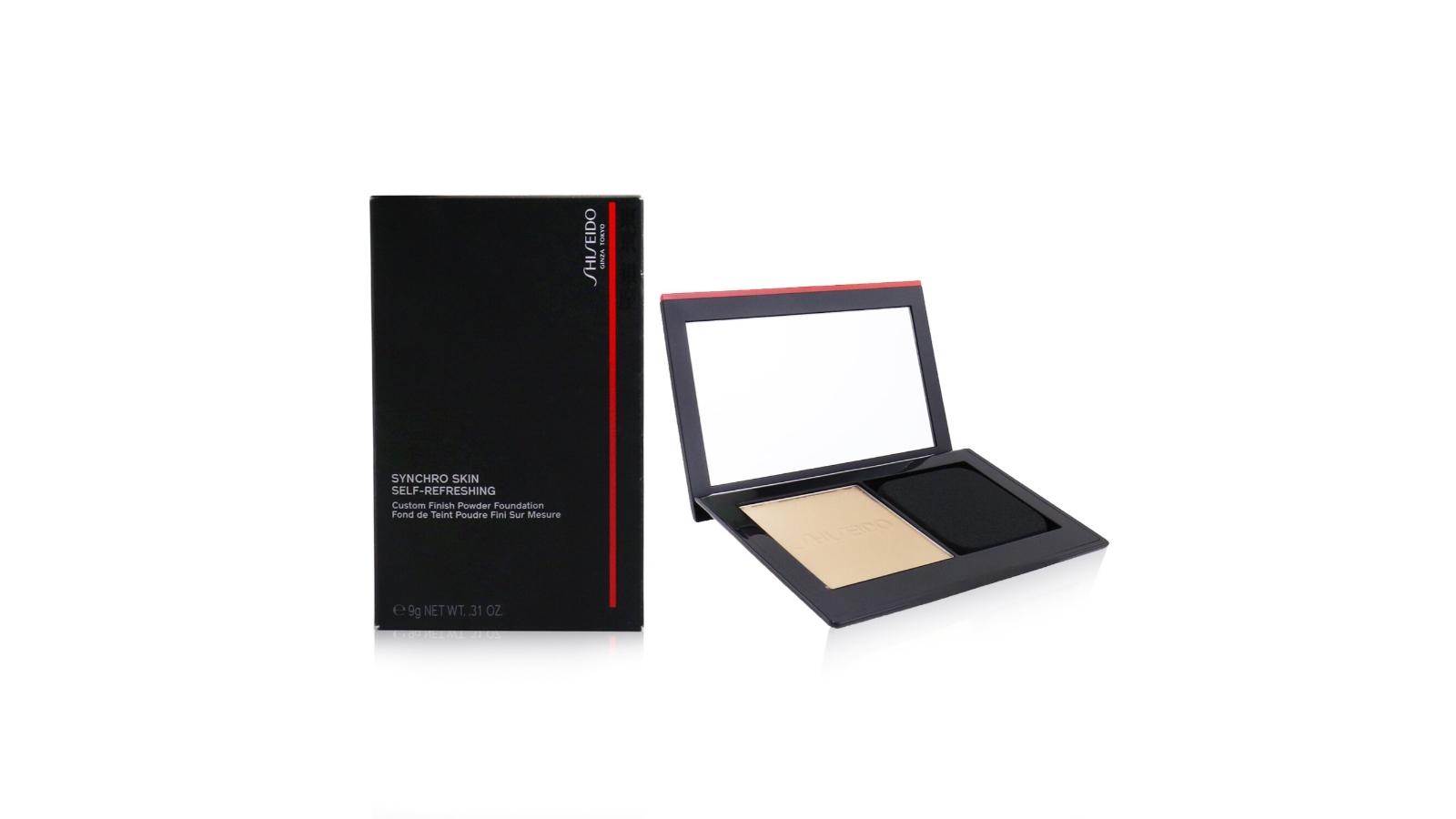 Shiseido Synchro Skin Self Refreshing Custom Finish Powder Foundation - # 130 Opal -9g/0.31oz