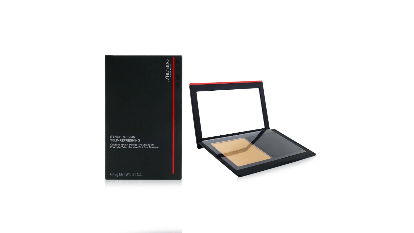 Shiseido Synchro Skin Self Refreshing Custom Finish Powder Foundation - # 240 Quartz -9g/0.31oz
