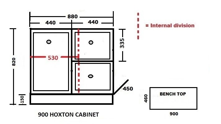 Ledin Hoxton 900mm Stone Benchtop Vanity White Harvey Norman